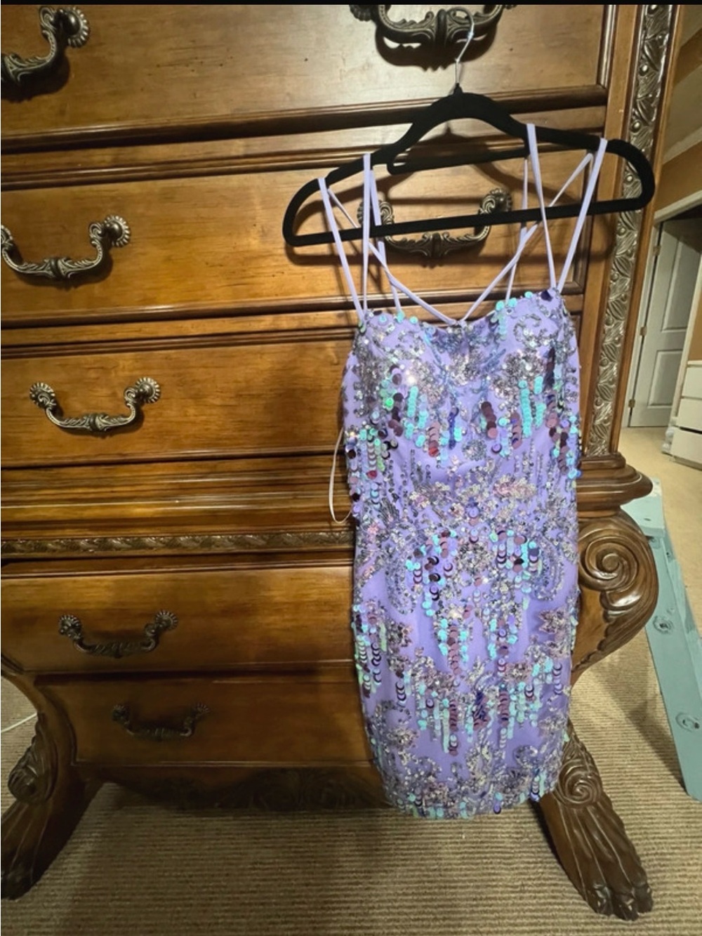 Sequins Mini Dress
